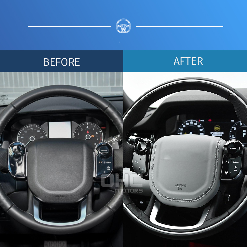 Кнопки на руль автомобиля для Range Rover Vogue L405 Sport L494, для Land Rover Discovery 5, стильные сенсорные кнопки OEM