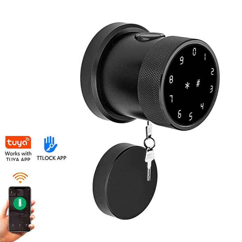 digital biometric smart home door fingerprint lock commercial electronics cylinder lock for bedroom