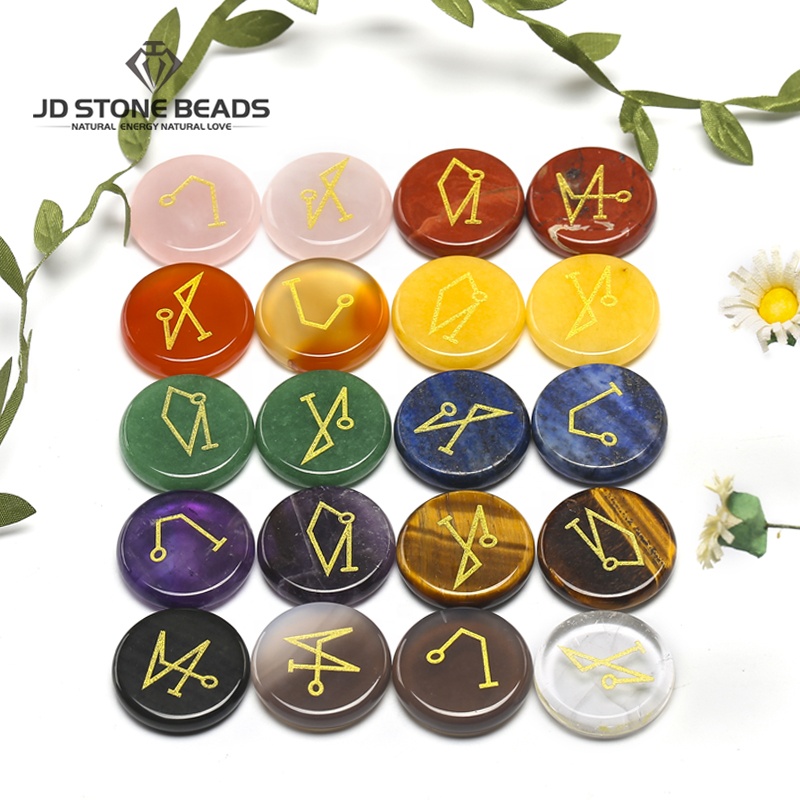 Gifts Seven Chakra Ornaments Decompression Energy Natural Lucky Constellation Stone