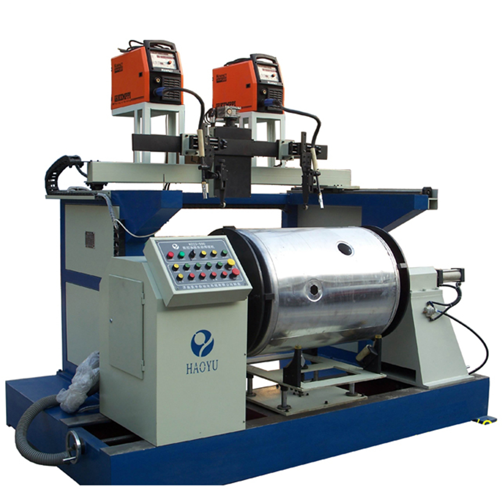 Цилиндр Haoyu Cnc из нержавеющей стали, цилиндр сжиженного нефтяного газа, автоматический сварочный аппарат, сварочный аппарат