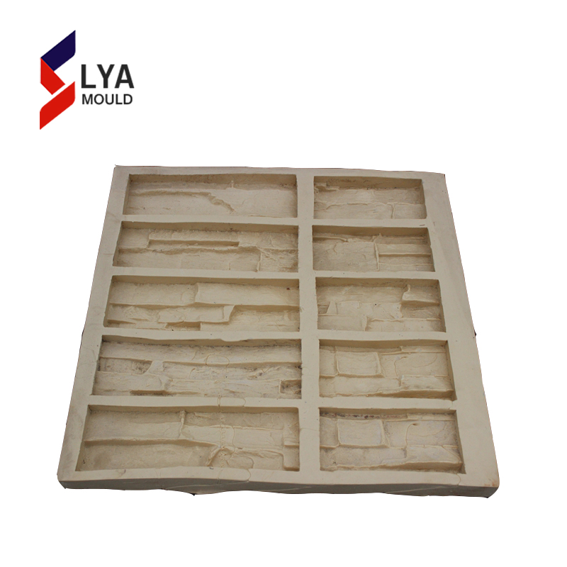 Latest design top grade silicone rubber artificial cultured stone molds