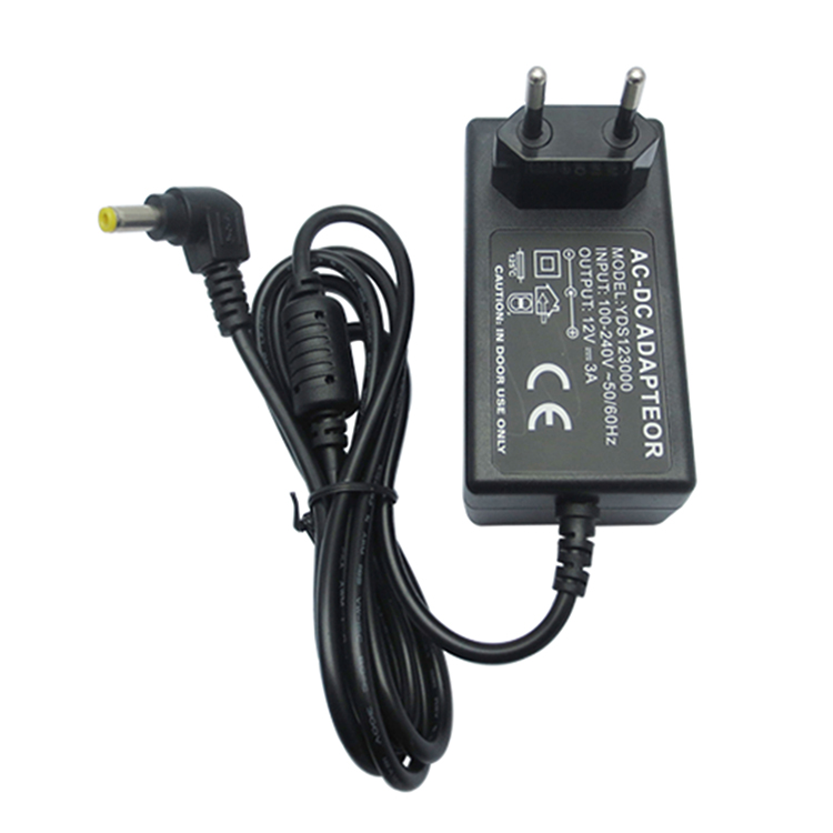 12V 3A ЕС настенное крепление адаптер ac/dc адаптер питания 12В Светодиодный источник питания