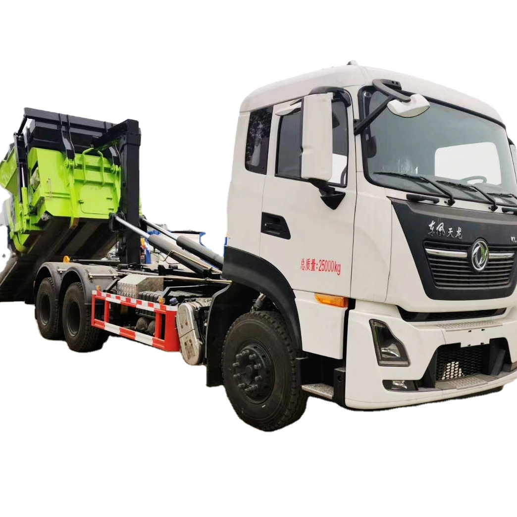Новый само загружающийся обкатывать крюковой мусоровоз Самосвал dongfeng грузовики отходов