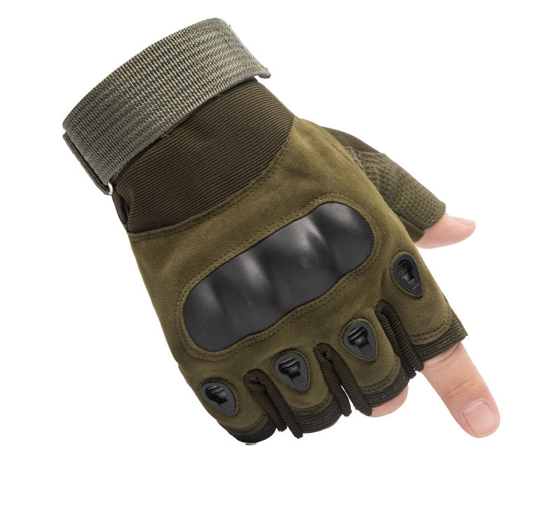 Factory price outdoor tactical gloves wholesale military gloves half finger tactical gloves