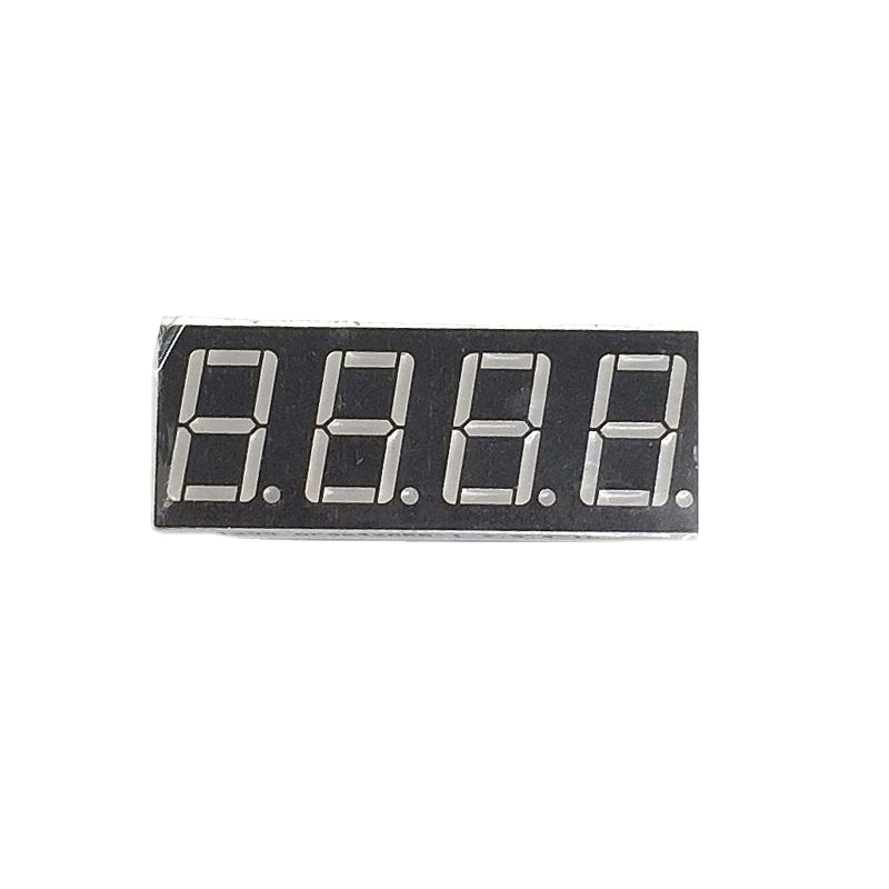 Общий анод 4bit цифровой трубчатый светодиодный дисплей красный светодиод 0,36 дюйма