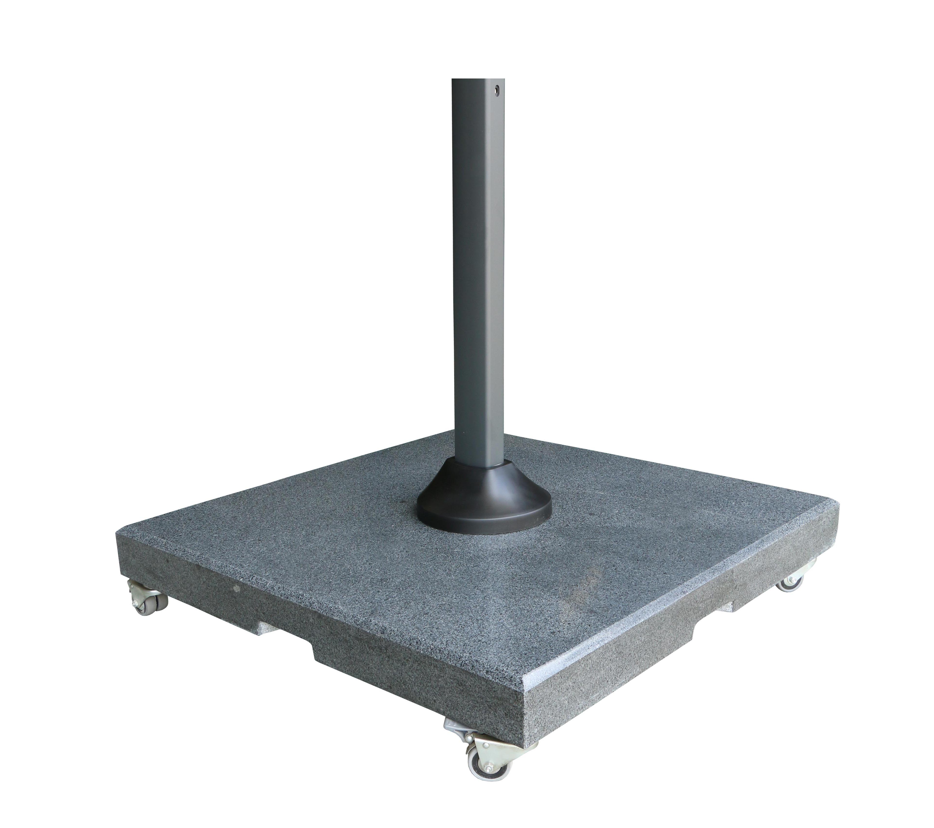 High Quality Heavy Duty Umbrella Stand With Wheels Parasol Base