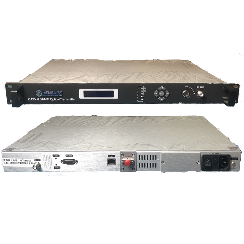 Прямая модуляция 1550 нм передатчик оптоволоконный CATV цифровой ТВ 1550 нм Внутренний оптический передатчик для решения pon и catv