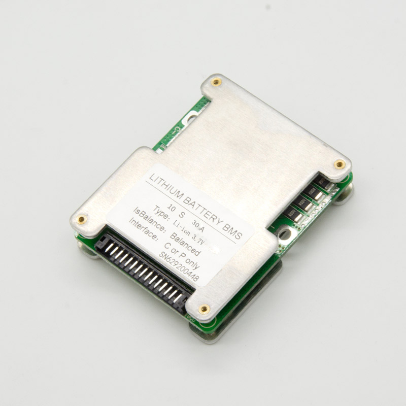 high quality 10S 30A 36V BMS for li-ion battery pack with balance for e-bike