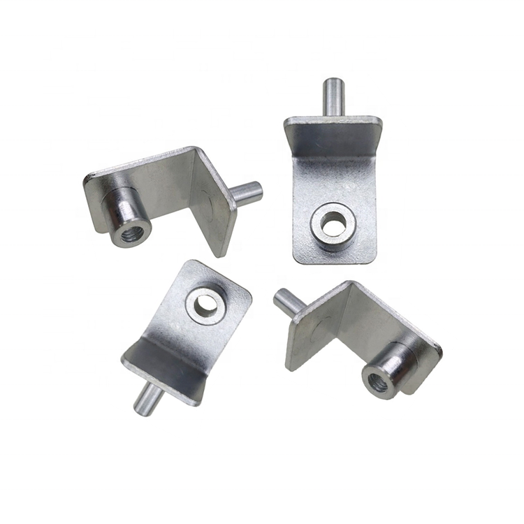 Factory Supply Nickel Plating Metal Furniture Pin Fittings and Glass Shelf Supports