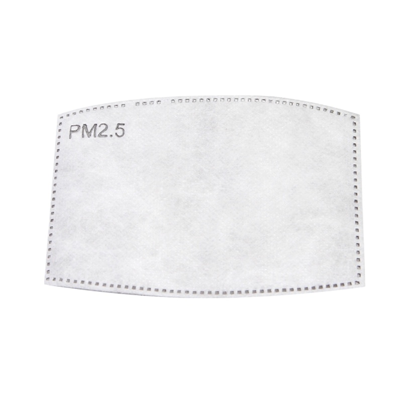 PM2.5 фильтр с активированным углем 5 слоев Сменный фильтр Безопасности Коврик для маска для лица/pm2.5 фильтр