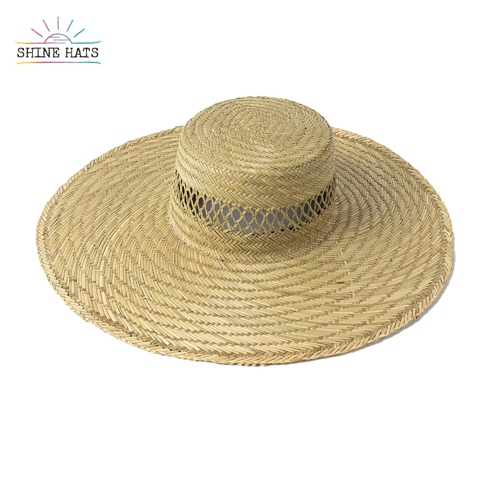 Shinehats 2023 Flat Wide Brim Sombreros Vintage Sun Visor Chapeau Women Custom Ladies Beach Bulk Luxury Wholesale Straw Hats