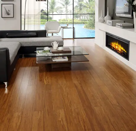 ECO forest strand woven bamboo flooring