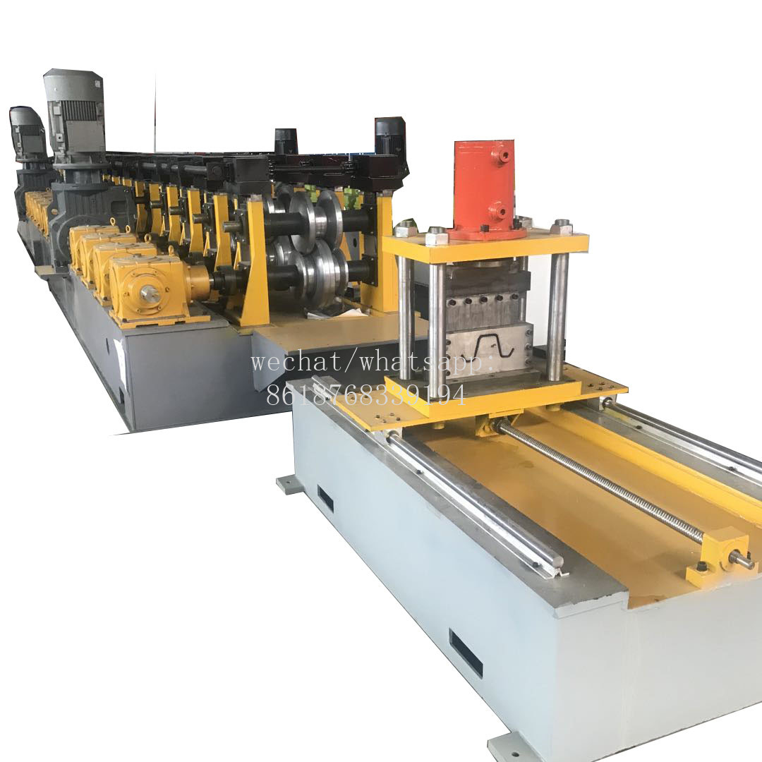 Granary Silo Side Plate Reinforced Purlin Steel Frame Forming Machine fast delivery