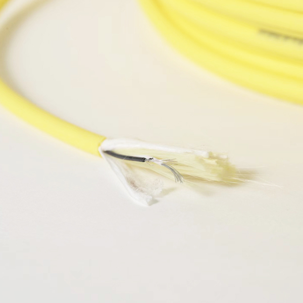 Водонепроницаемый пурпурный пенопласт 2 ядра 28AWG ROV Tether нейтральная плавучесть Подводный Плавающий кабель ROV