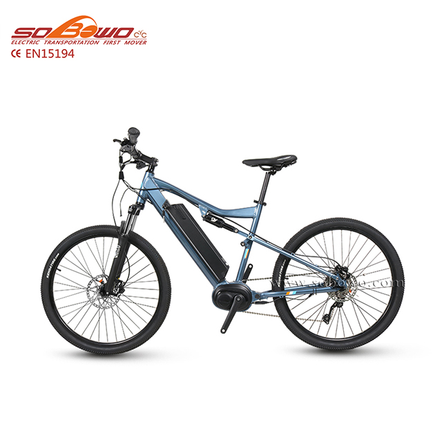 48V Bafang Hub motor 500W электрический велосипед с полной подвеской Электрический велосипед