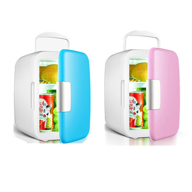 In-car use mini refrigerator 4L car and home dual-use small beauty refrigerator semiconductor refrigerator