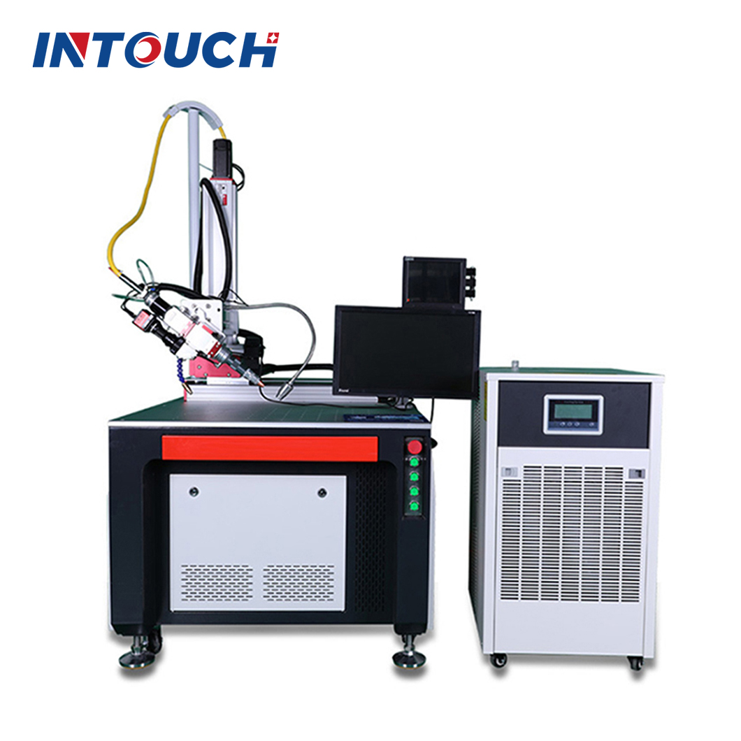 4 Axis Automatic Continuous Metal Stainless Steel Copper Aluminum Fiber Laser Welding Machine