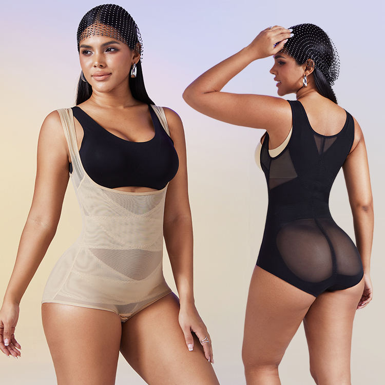 Tummy Control Adjustable Shoulder Tummy Control Butt Lift Breathable Slimming Comfortable