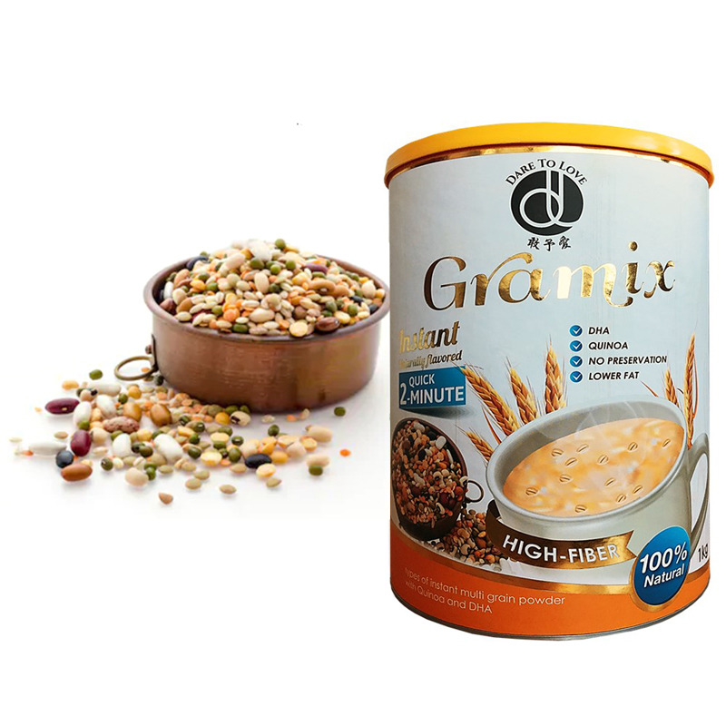 Premium Quality Factory Price 24 Types of Instant Multi Grain Powder with Quinoa and DHA Gramix