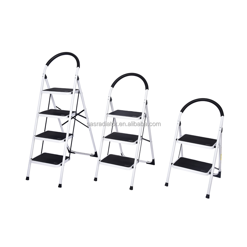Steel Folding Ladder Step Ladders Domestic Ladders Carbon Steel,steel Minimalist Apartment 150kgs Online Technical Support,other