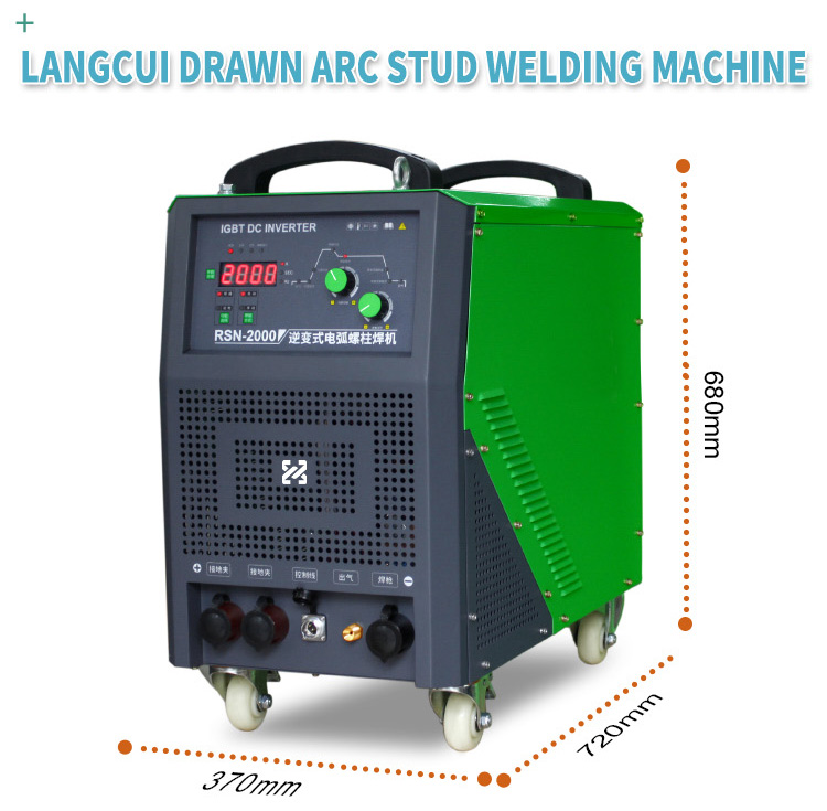 RSN-2000LANGCUI DRAWN ARC STUD WELDING MACHINE drawn arc stud welder Stud weld bolt machine