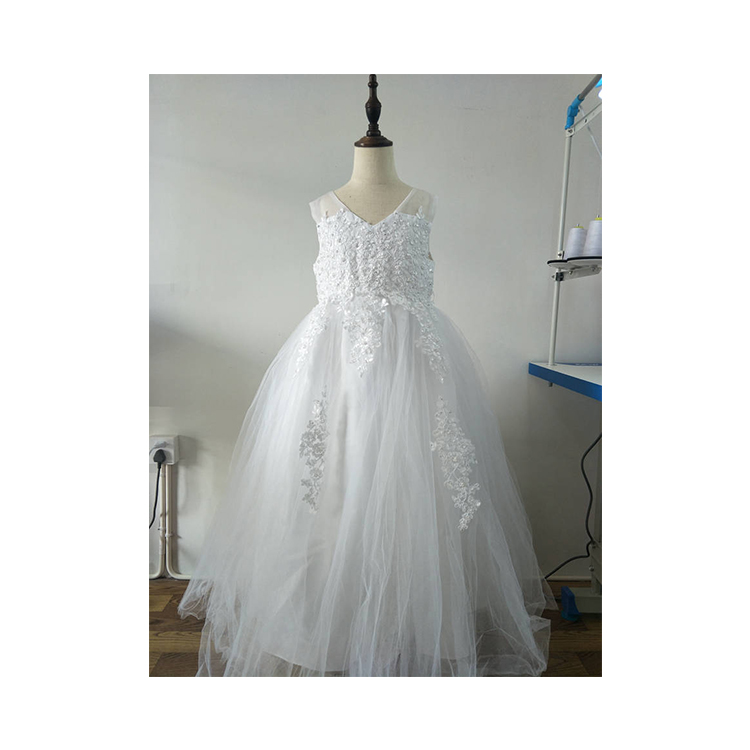 manufacturer Strap Sleeve First Holy Christening Virgin Mary Girls Communion Dress Baptism Dress