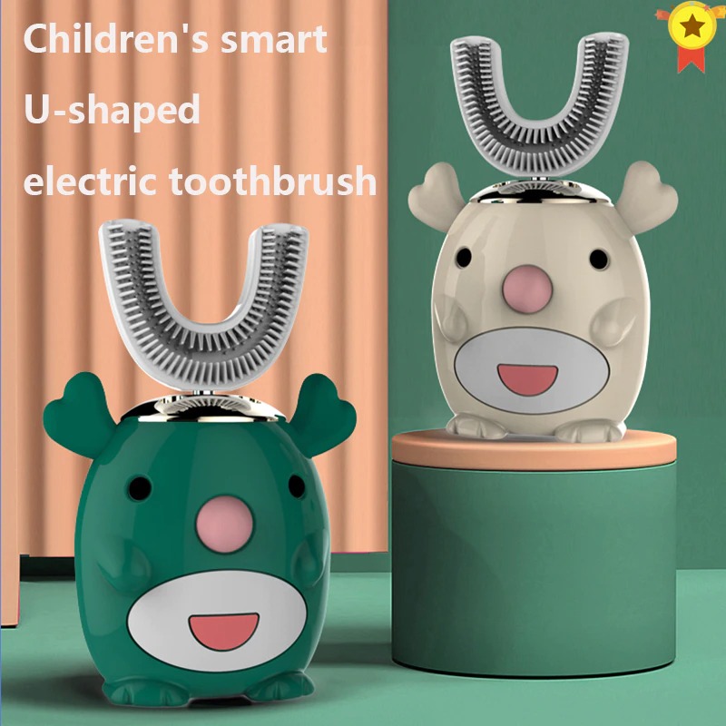 Kids U-Shaped Toothbrush U Shaped Sonic Toothbrush For Kids