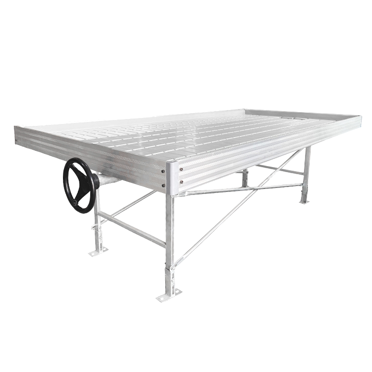Jingyuan Factory Supply Aqua White River Flood Epoxy Sliding Growing Flood Table 4X8