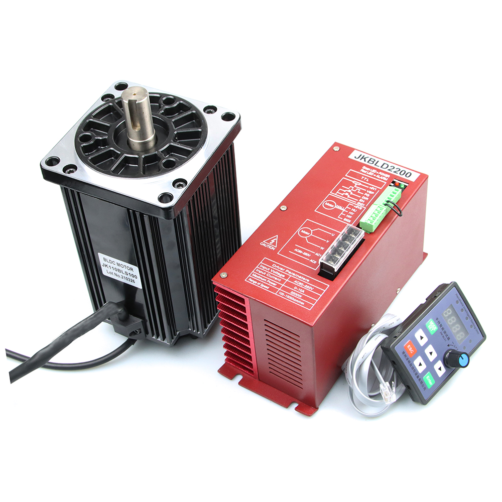 310v 750w 1kw 1.5kw 2kw 110mm BLDC motor 3000rpm brushless DC motor for industrial automation