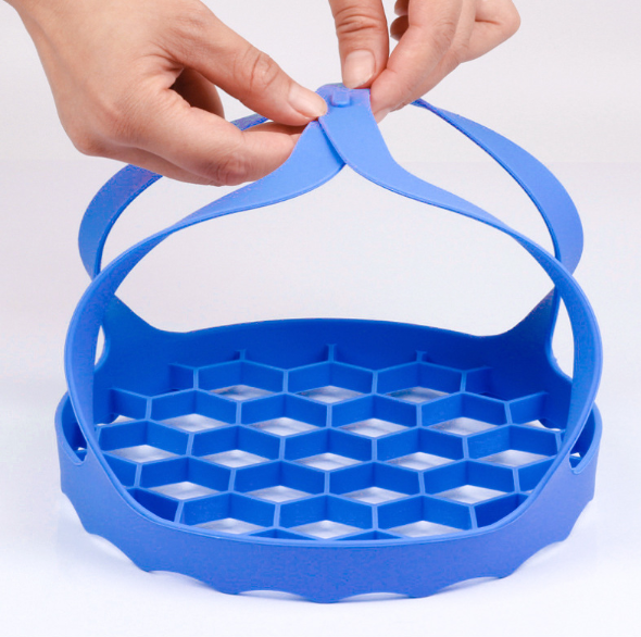 Многофункциональная силиконовая подставка для яиц Sling Steamer Cooker