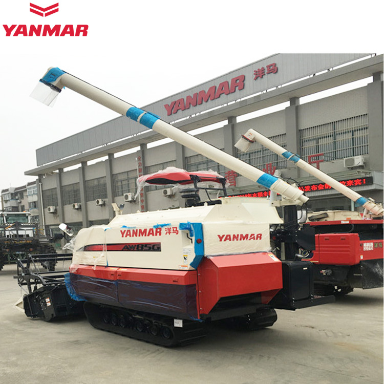 high quality used YANMA AW85G rice combine harvester for sale