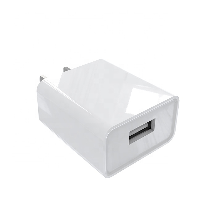 Универсальное переносное USB-зарядное устройство для мобильного телефона OEM 2,4 A с одним портом и вилкой для ЕС и США