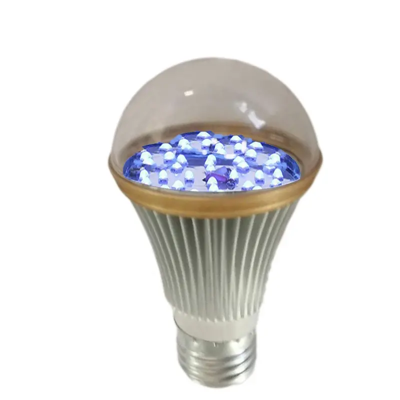 Energy saving high efficiency germicidal UV Led 395nm 275nm disinfection lamp E27 B22 5w antivirus sterilizer light bulb