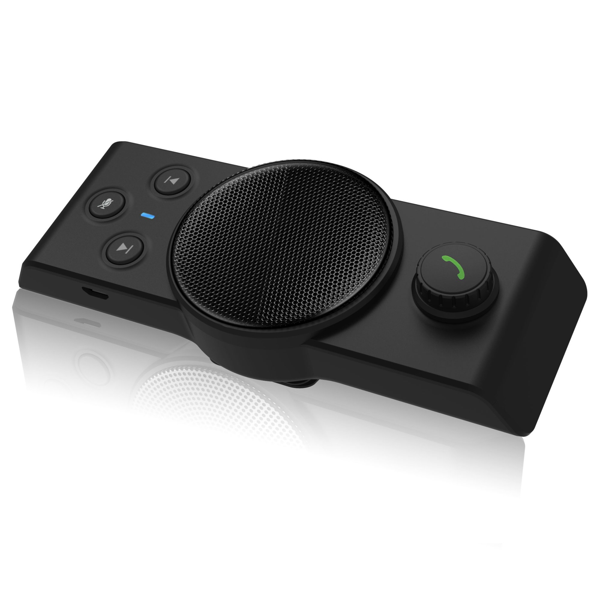Автомобильный Bluetooth гарнитура V5.0 динамик двойной телефон в режиме ожидания автомобильный комплект громкой связи