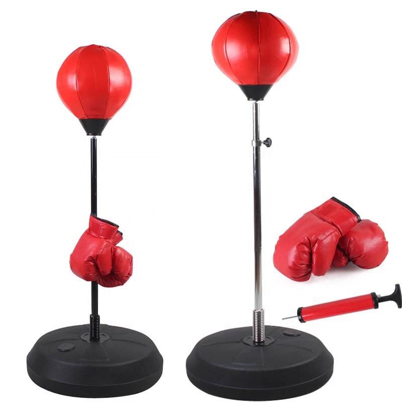 Height Adjustable Double Suction Cup Sit-up Boxing Speed Ball