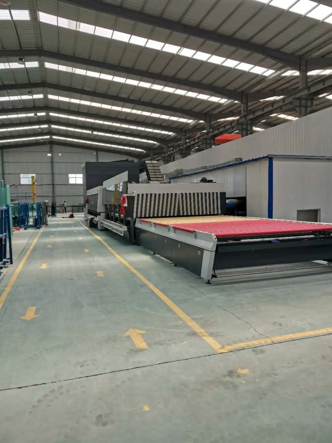 Glass Furnace Gangxin New Design Top Forced Convection Flat Bend Glass Tempering Furnace For Architecture