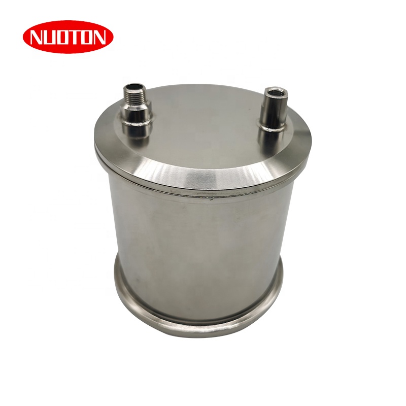 6 "x 6" SS304 поддон для слива воды коллекция горшок закрытые Tri зажим "песочные часы колонны для замкнутый контур экстрактор