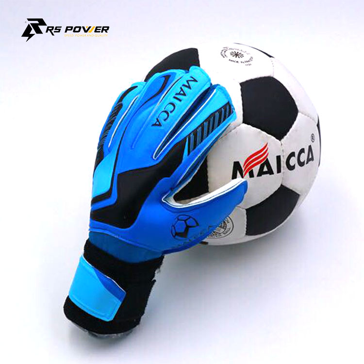 Hot Sale Professional Peach Football GoalkeeperGloves Latex SoccerGloves