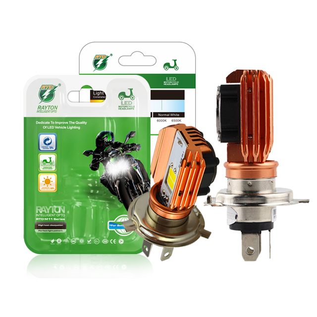 AC/DC 9-80V 2000LM with fan motorcycle light bulb H4/BA20D/S2/h6