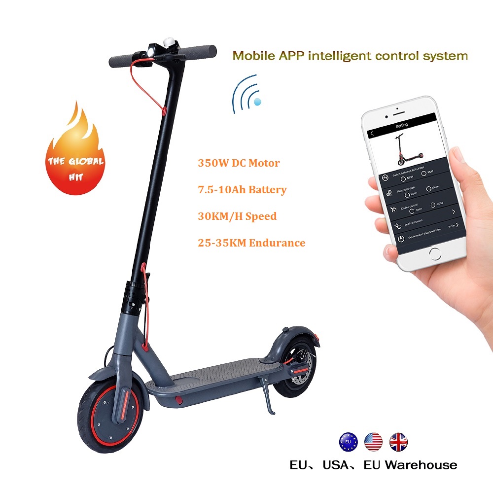 Соединенные Штаты Америки, стандарта ЕС, США, Великобритании склад AOVO M365 PRO style 2 колесный самокат складной двухколесные электрические скутеры для взрослых Электрический скутер electrico ролик