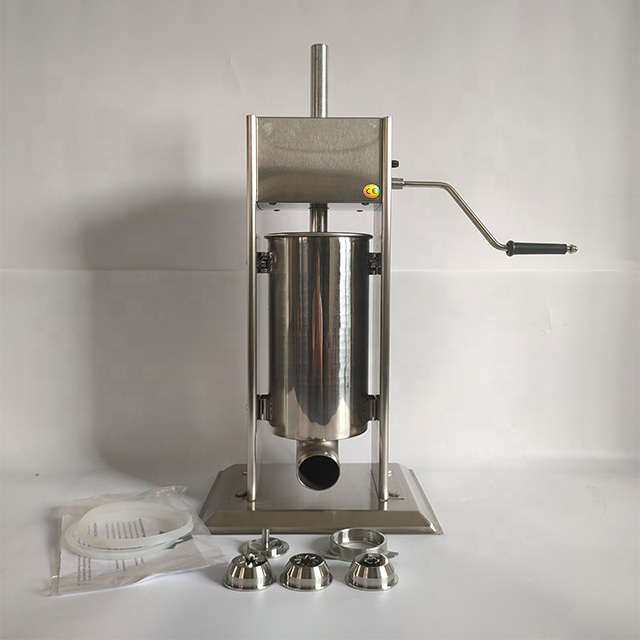 CF-3L/5L/7L/10L/15L Stainless Steel 304 Churros Maker With 4 Moulds , Churro Filler