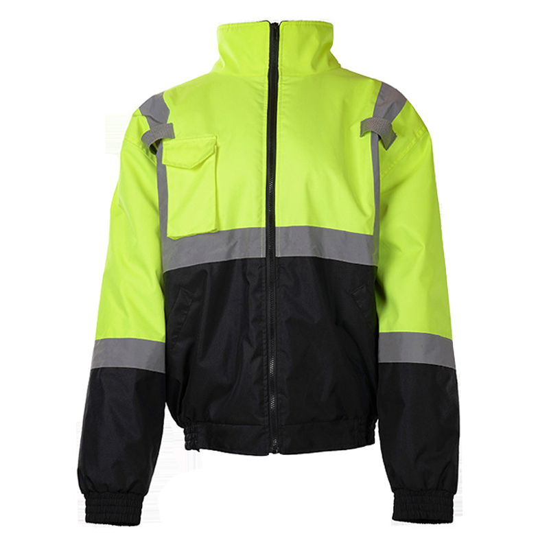 Factory Directly Customizable Industrial Hi Vis Reflective Safety Waterproof Security Jacket