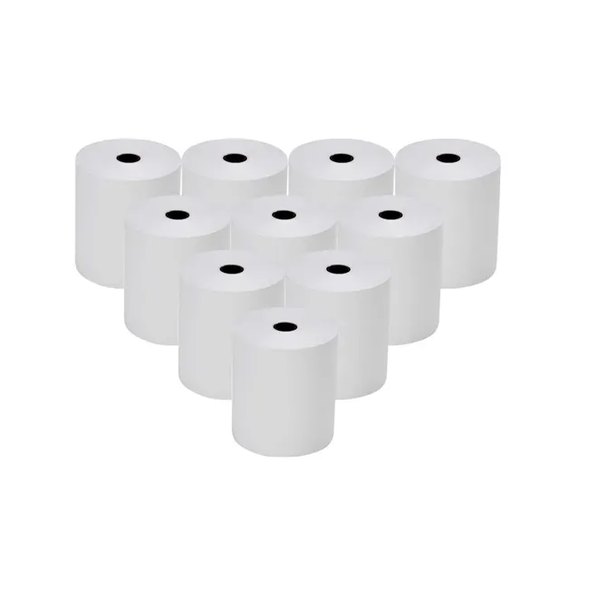Long image life thermal paper rolls 2.25 inch x 50 feet 80 x 80mm Pos Paper Thermal Paper Roll Cash Register