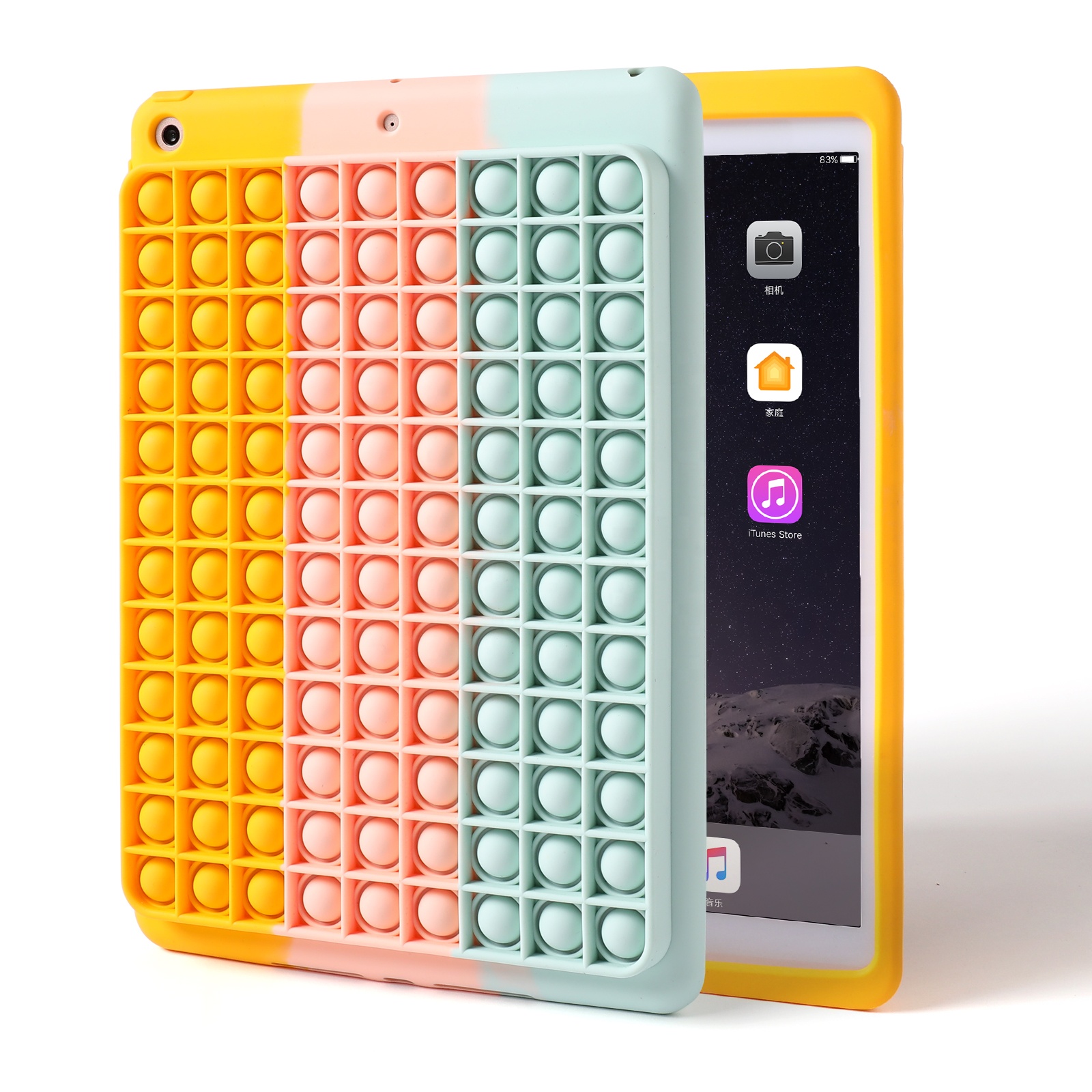 Непоседа куб игрушки хлопки планшетный чехол подходит для iPad Pro 12,9 дюймов силиконовый Tablet PC чехол