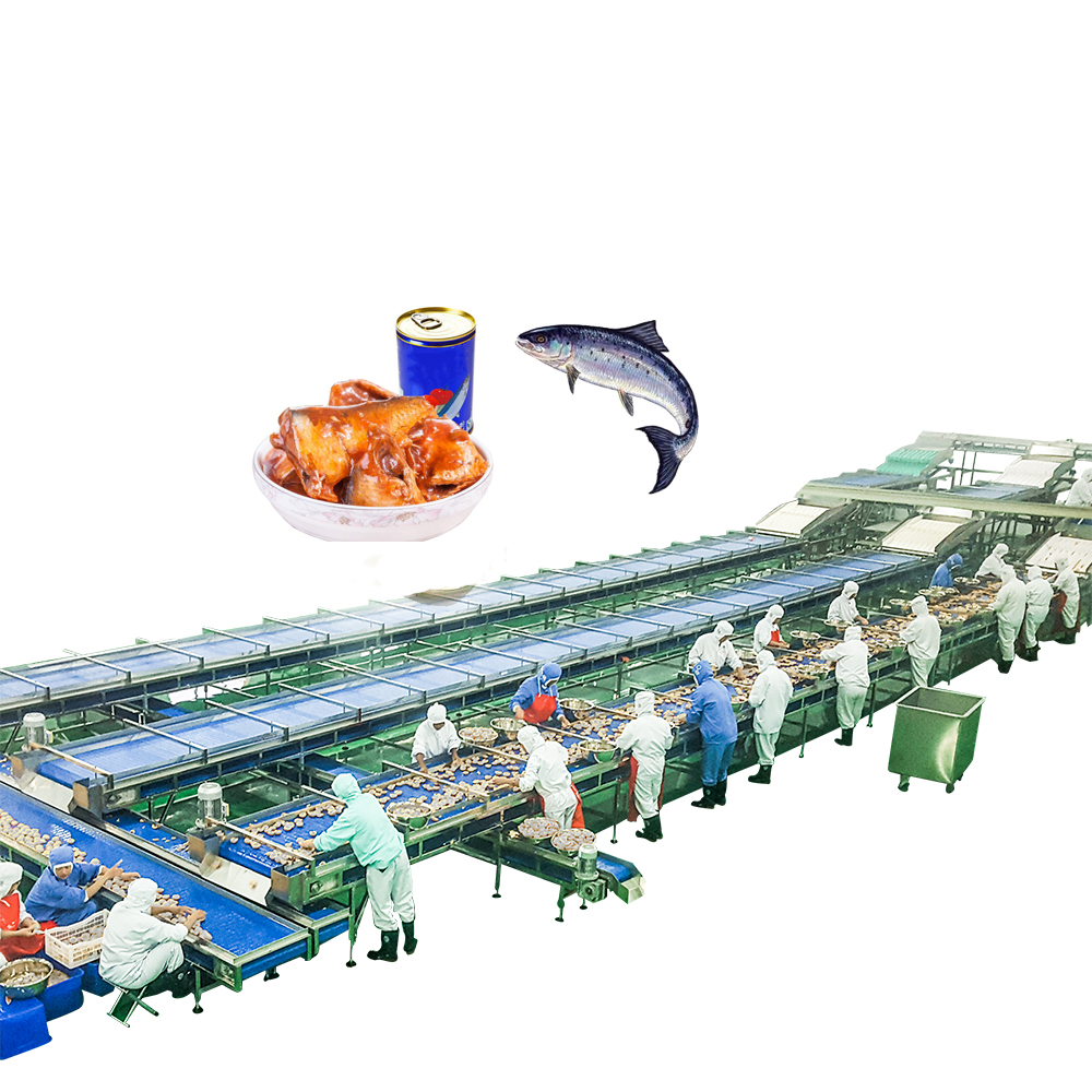 Fish Canning Equipment Machine Canned Sardine Canned Food Production Line