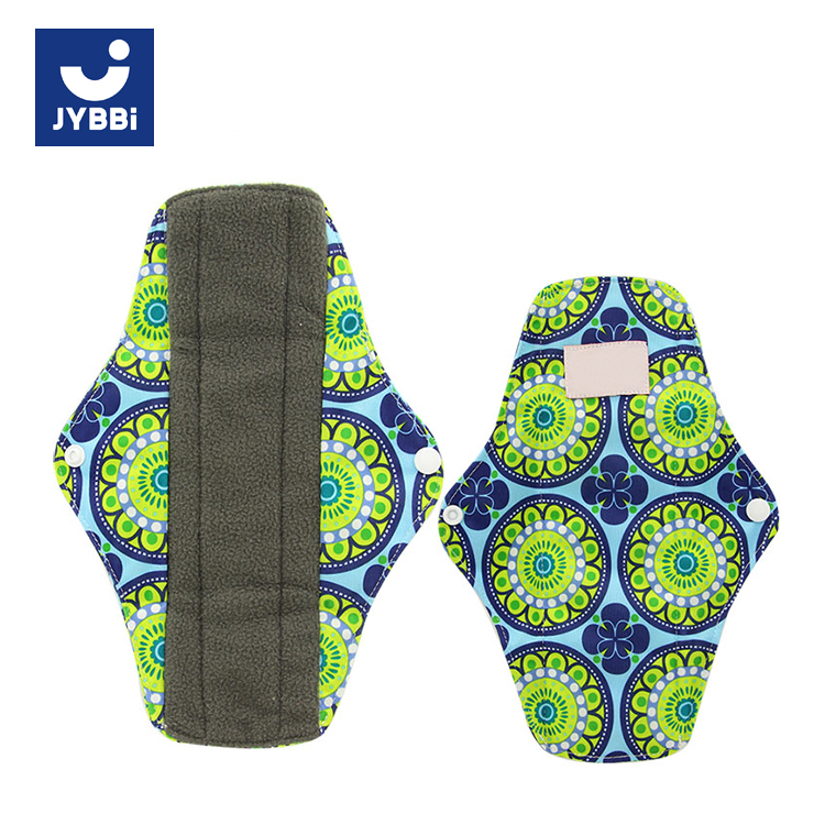 Factory Price reuseable girls private label organic reusable sanitary pads sanitary napkin washable