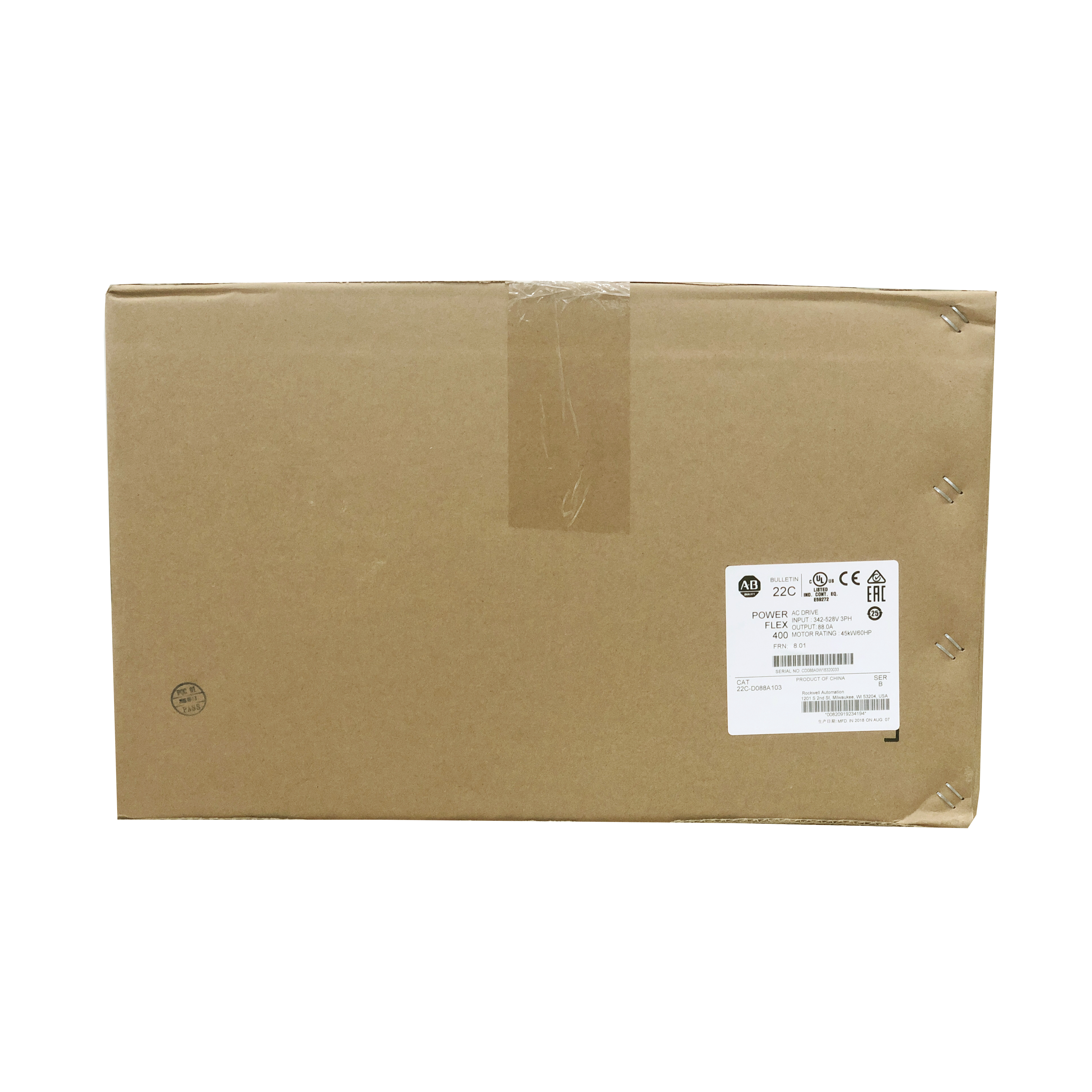 Brand New PowerFlex 400 Series Allen Bradley AC Drive 22C-D088A103 Frequency Converter in hot sale