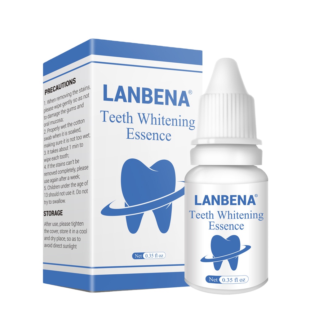 Профессиональная легкая жидкая эссенция для отбеливания зубов LANBENA