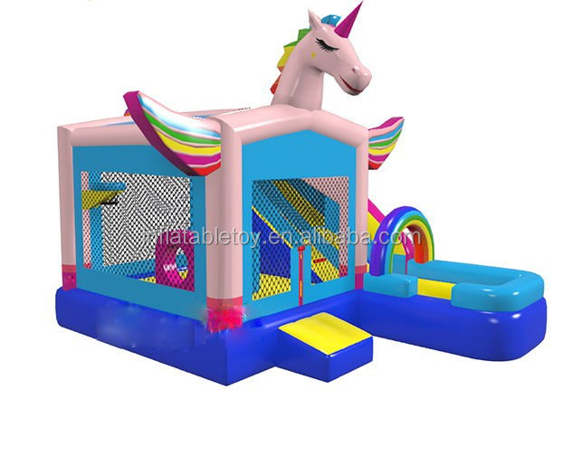 2020 New Year hot sale unicorn bouncy castle for kids