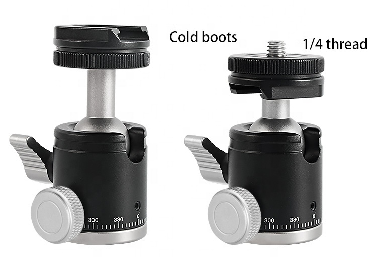 BEXIN dslr Штатив для вспышки 360 градусов Поворотный маленький мини штатив с шаровой головкой крепление с 1/4 винтом для видеокамеры штатив монопод